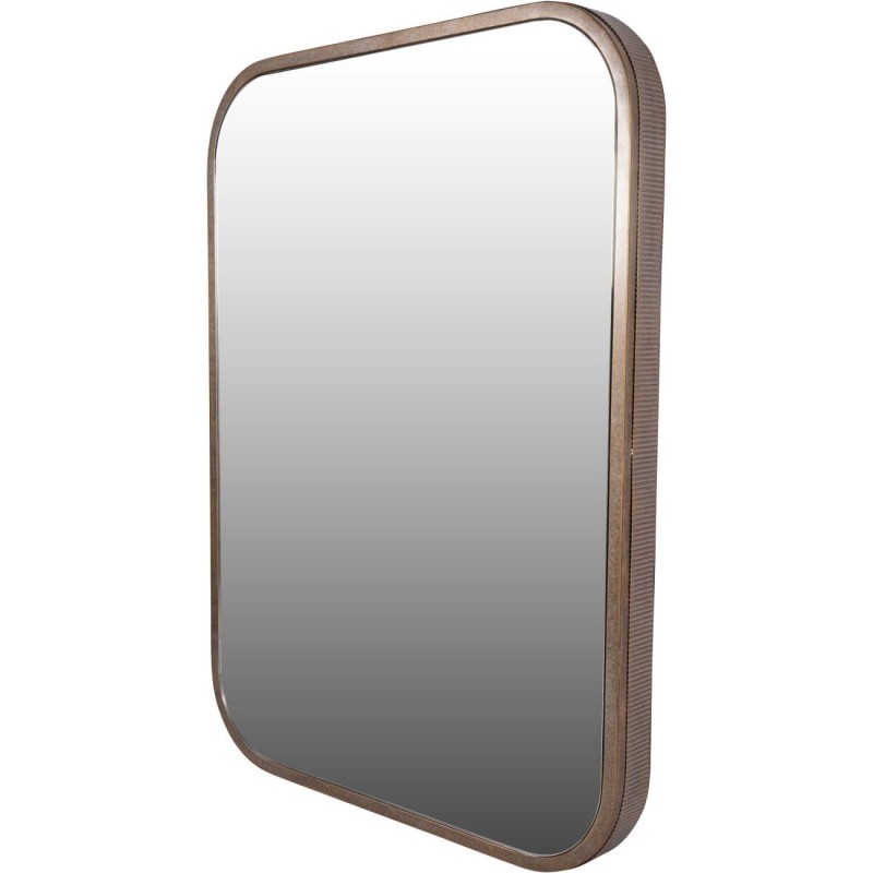 Primrose Gold mirror in a rectangular metal frame
