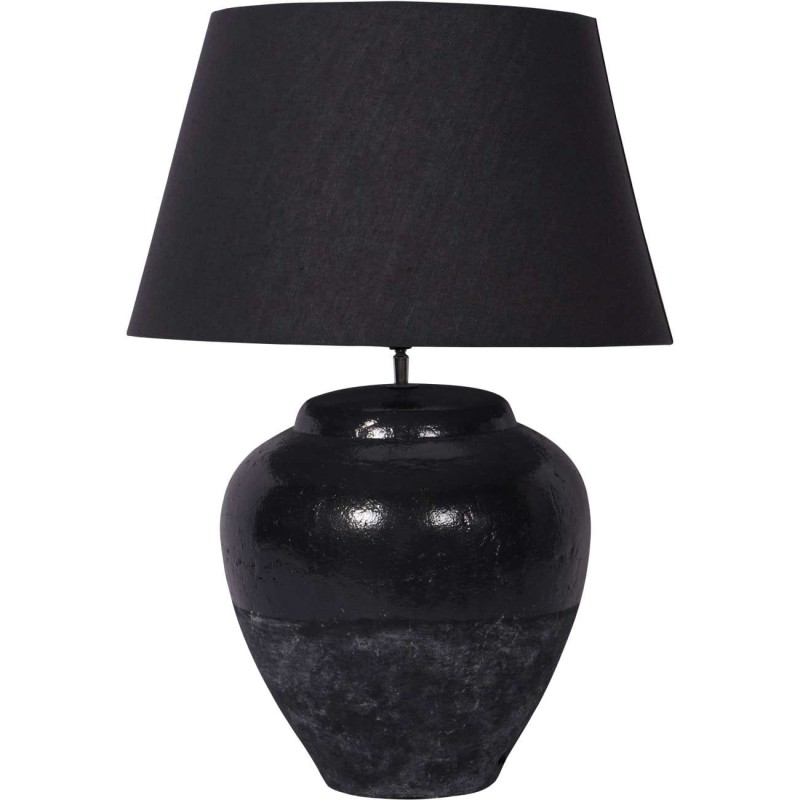 Sky Large Black Table Lamp, 71.5 cm – Black Shade & Base