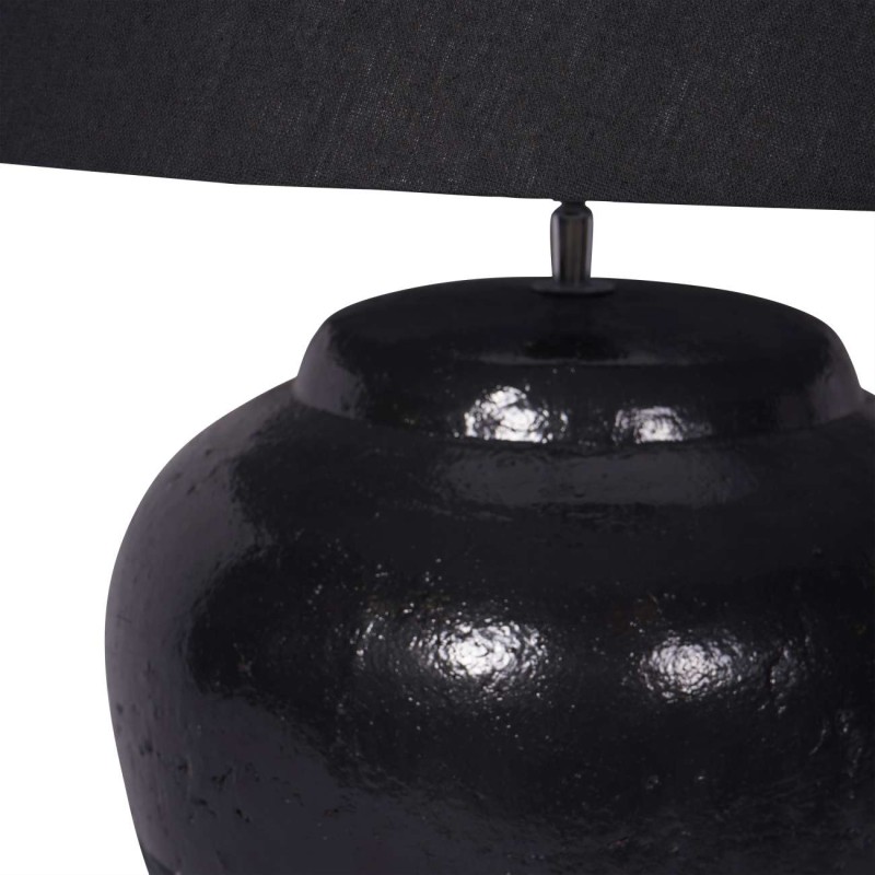 Sky Large Black Table Lamp, 71.5 cm – Black Shade & Base