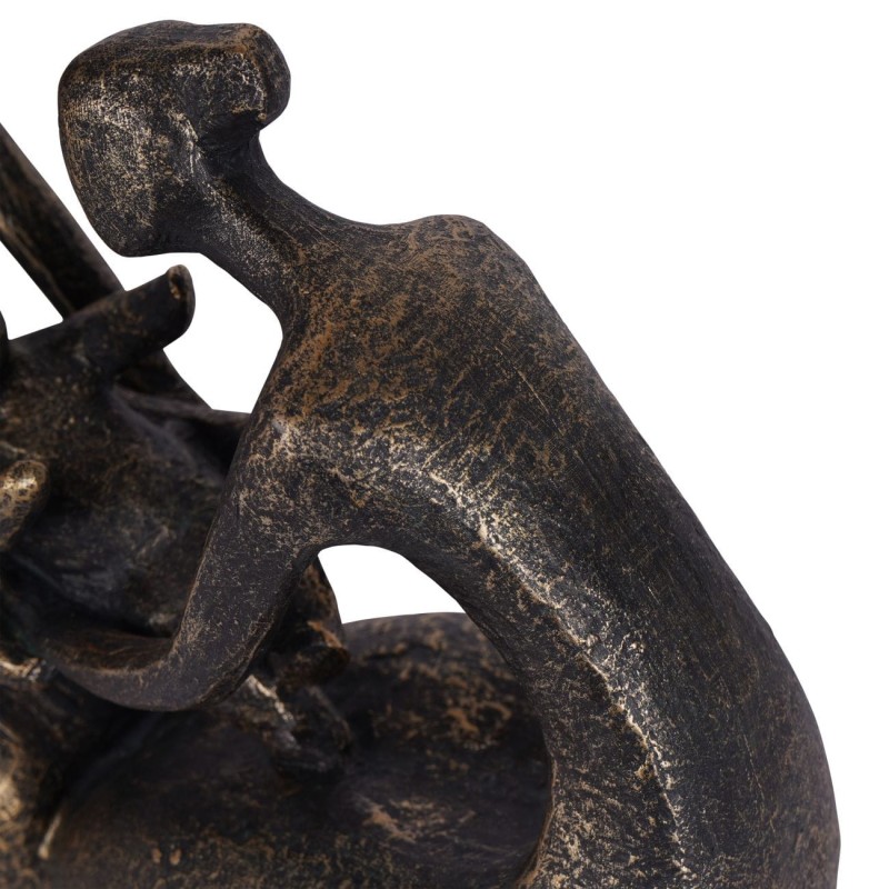 Decorative family sculpture for a living room