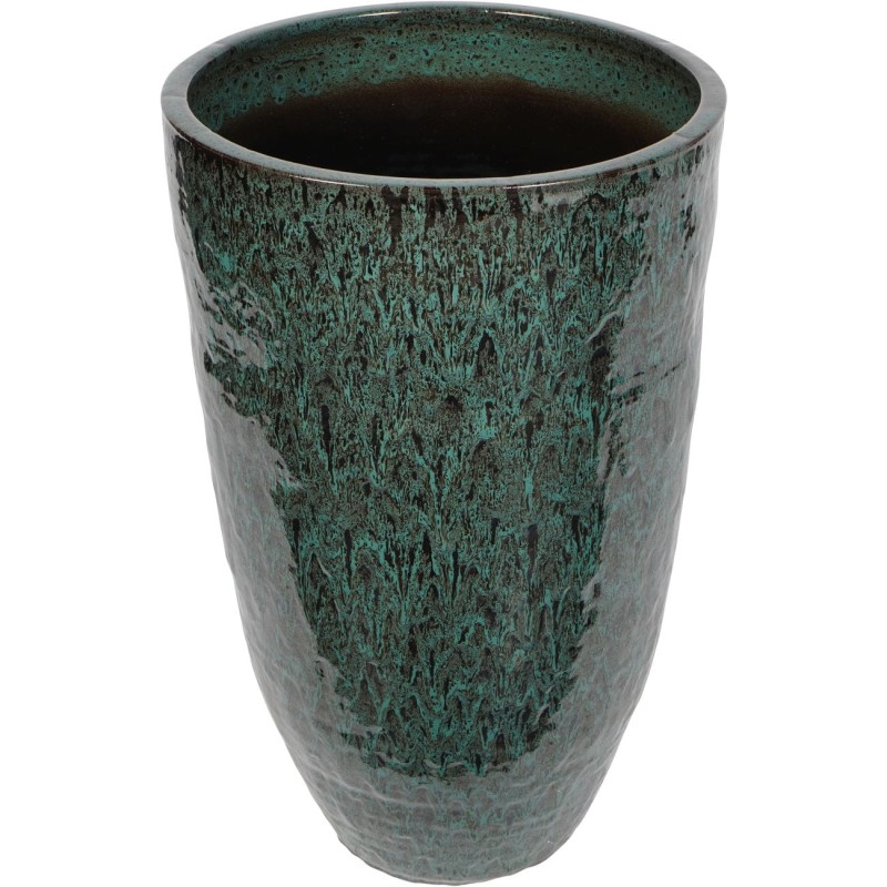 Tall Green Glaze Planter M 80 cm – Green Ceramic Planter