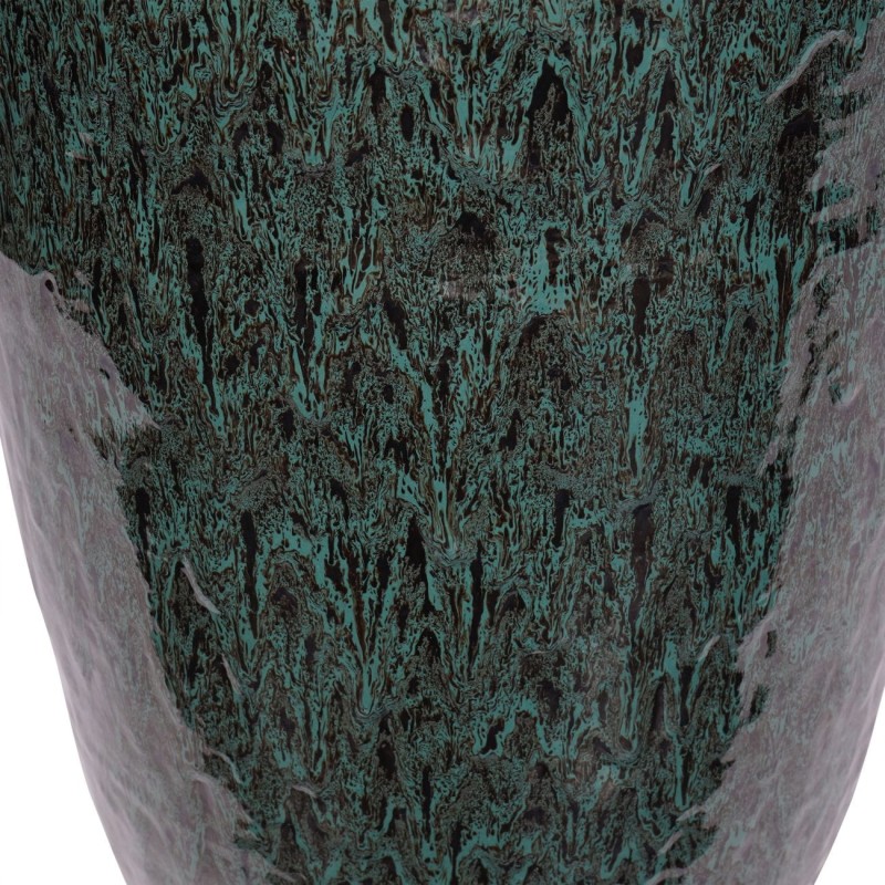 Tall Green Glaze Planter M 80 cm – Green Ceramic Planter