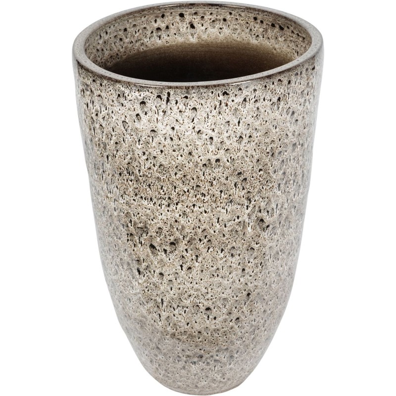 Tall Beige Glaze Planter M 80 cm – Beige Ceramic Planter