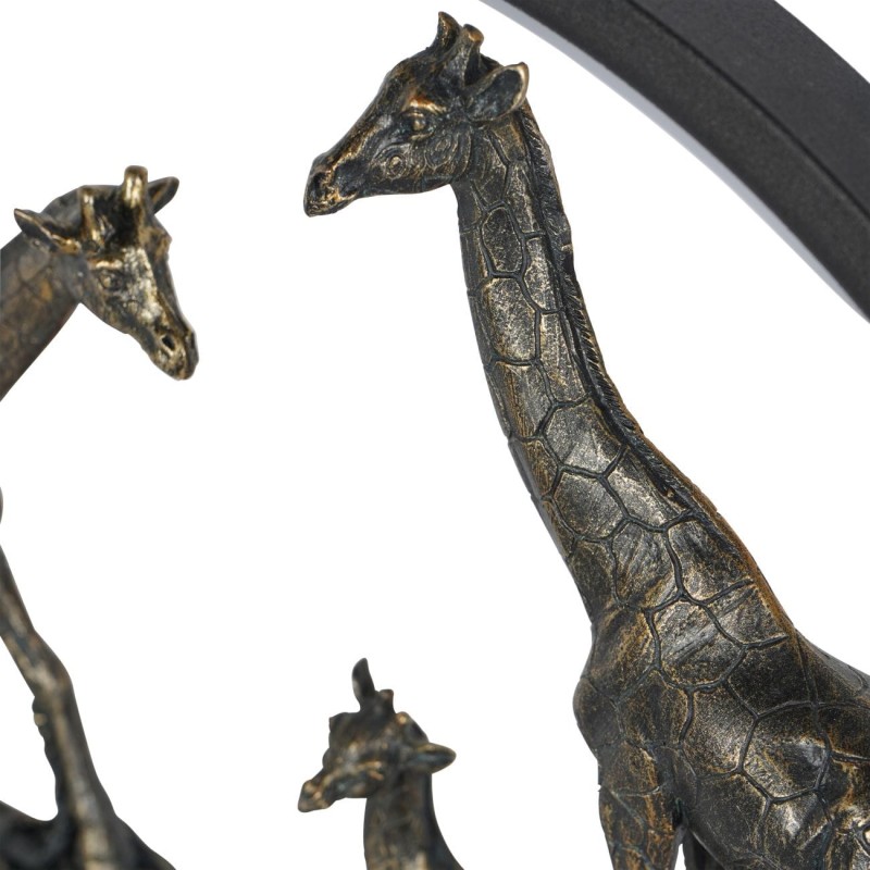 USB-powered giraffe sculpture for a sideboard