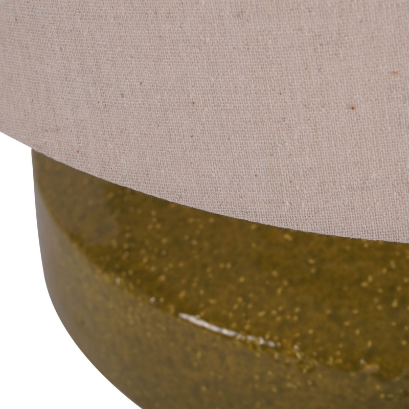 Beige linen shade on the Portland table lamp