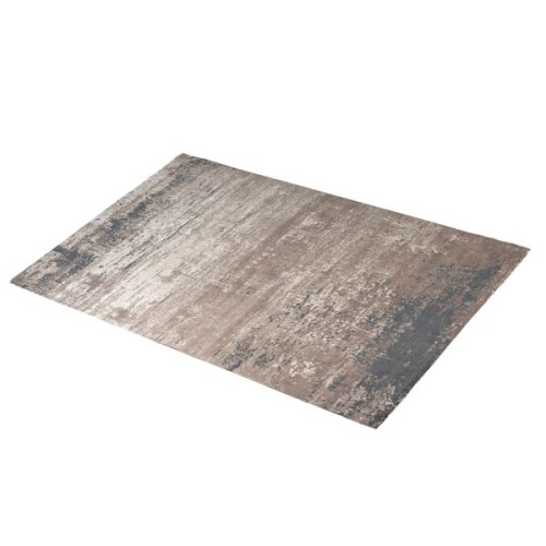 India Beige Large Rug 243 x 305cm – Grey & Beige Woven Area Rug