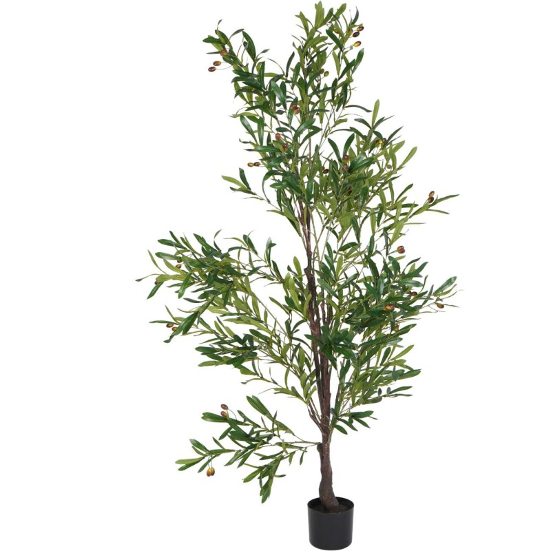Artificial olive tree, 180 cm, green decorative plant