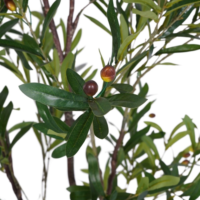 Artificial olive tree, 180 cm, green decorative plant
