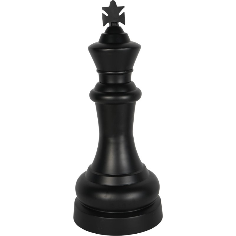 Black King Chess Piece Sculpture – 68 cm