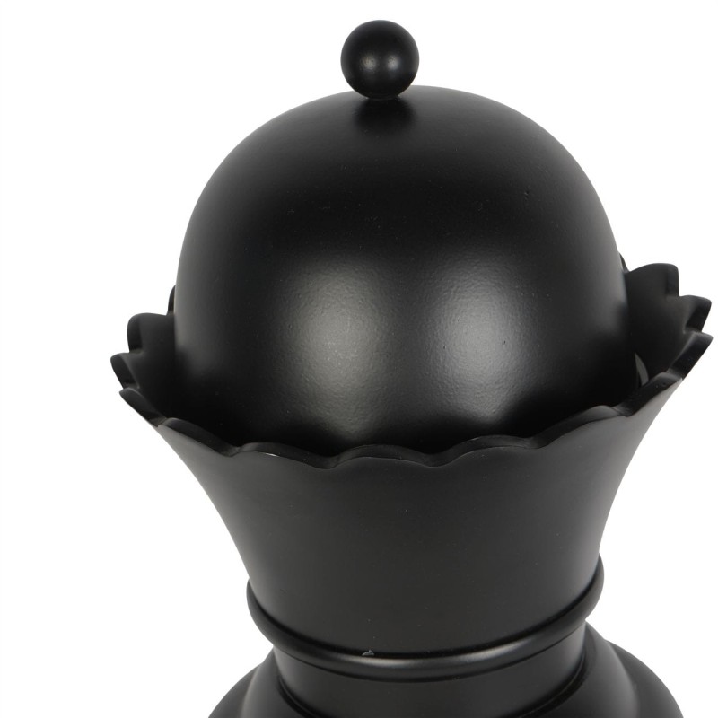 Black Queen Chess Piece Sculpture – 60 cm