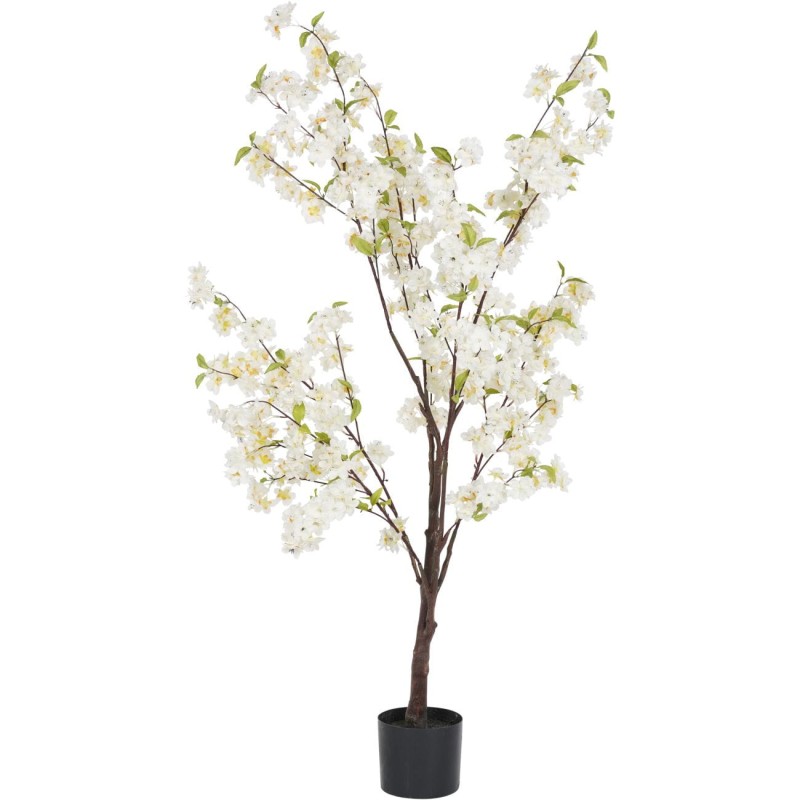 White artificial cherry tree 140 cm for indoor use