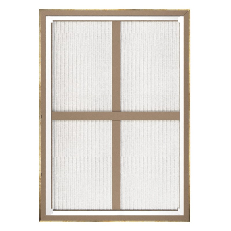 Mayfair portrait artwork in a slim gold frame