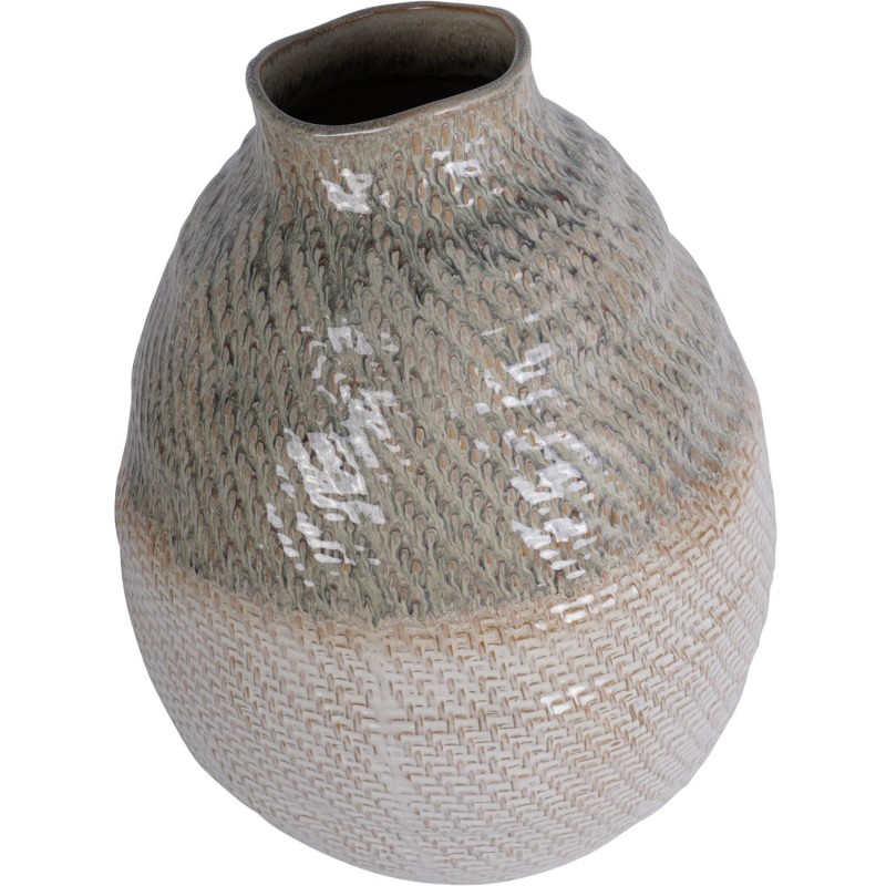 Large decorative ceramic vase for a living room