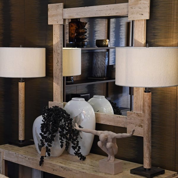 Halycon Natural Male Sculpture, 33 x 48 cm, Polyresin