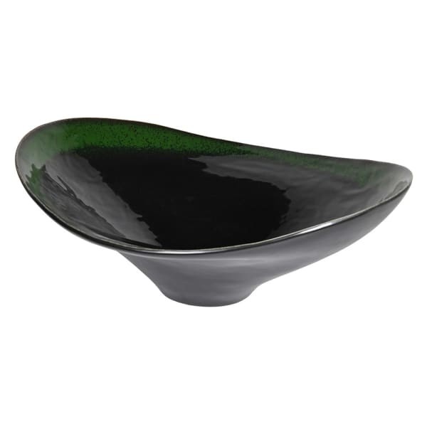 Large Green porcelain bowl 44 cm wide