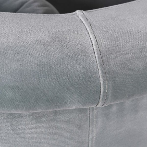 Camden Blue Velvet Armchair for Living Room and Bedroom