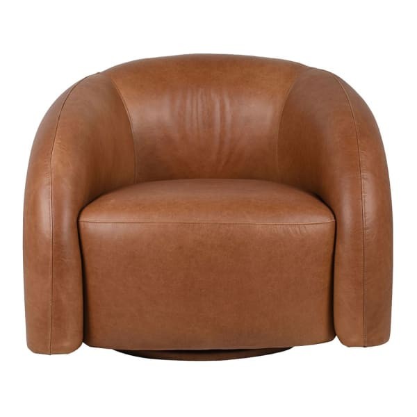 Belgrave Brown Accent Chair – Designer Armchair for the Living Room