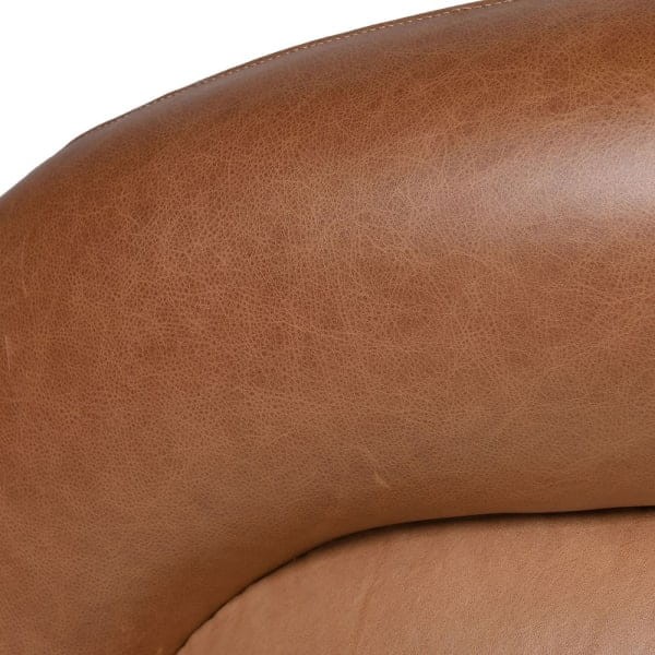Belgrave Brown Accent Chair – Designer Armchair for the Living Room