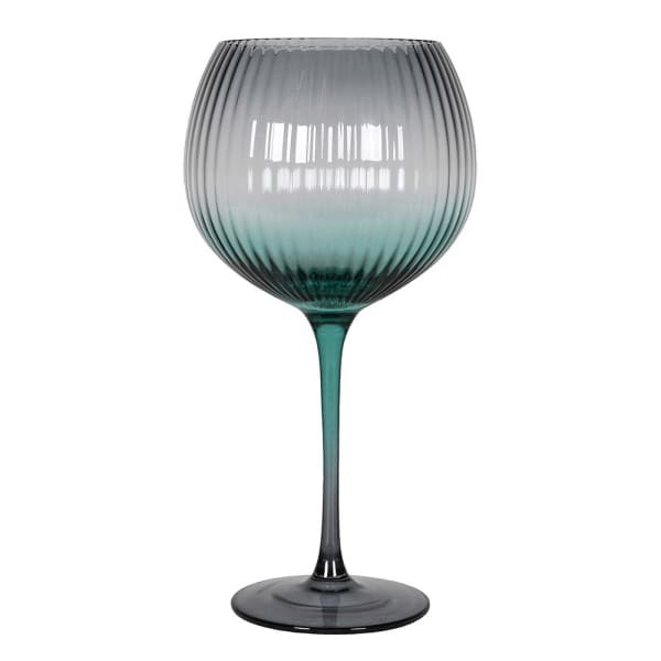 Emeralds Crystal-Style Stemmed Gin Goblets – 22.5 cm