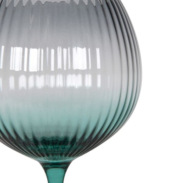 Emeralds Crystal-Style Stemmed Gin Goblets – 22.5 cm