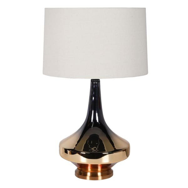 Mayfair Gold glass table lamp 74 cm