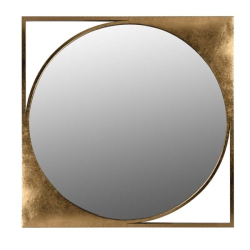 Primrose Gold Wall Mirror 81 cm iron frame