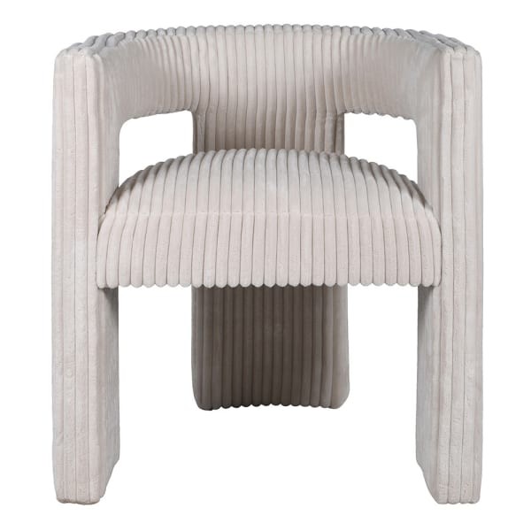 Sevilla Cream Fully Upholstered Dining Chair – 72 cm
