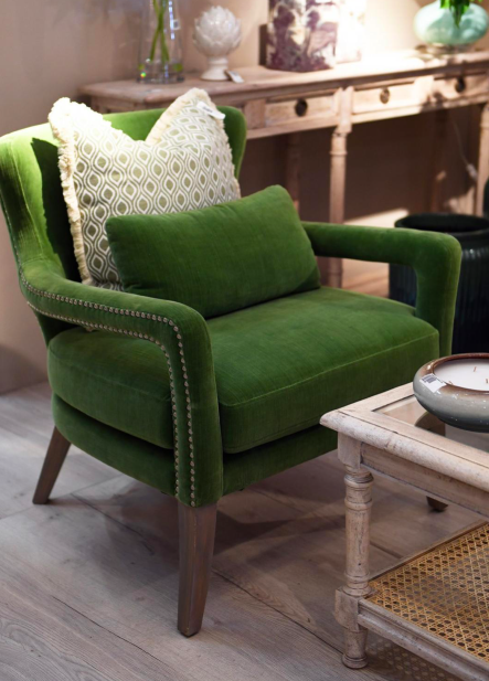 Empire Acacia Wooden Coffee Table with Decorative Rattan Glass Top - 130x80 cm