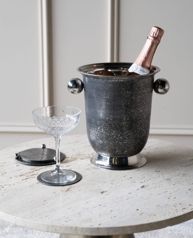 Enderby Wine Cooler 23x20 cm stainless steel