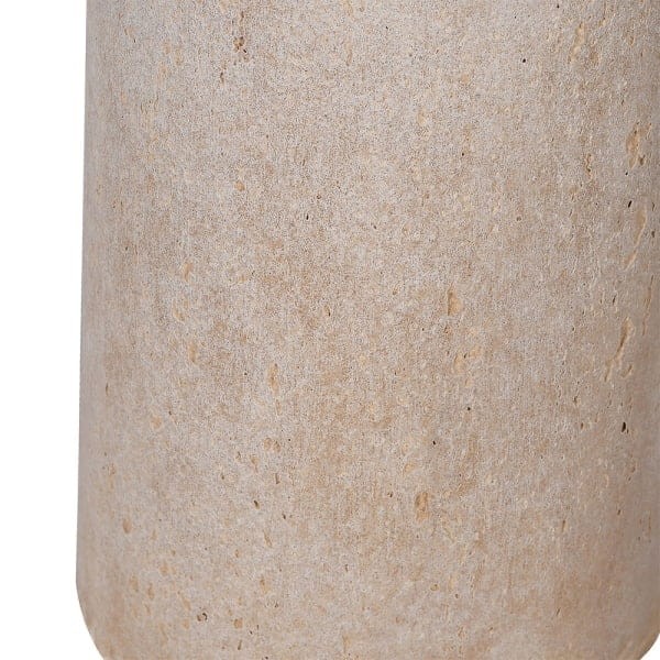 Beige table lamp 67 cm with linen shade