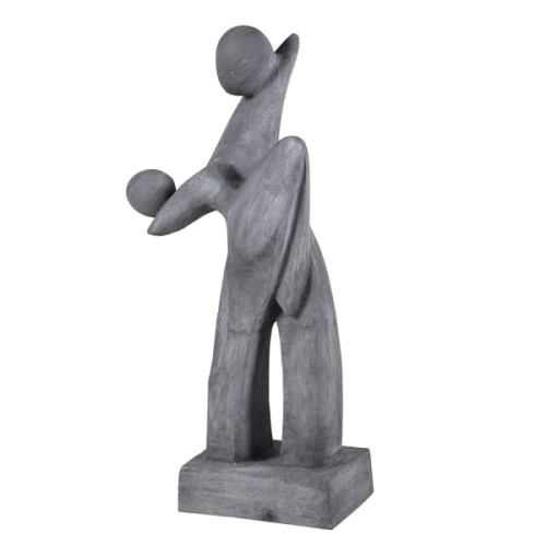 Dancing  Contemporary Aluminium Floor Sculpture 100 cm