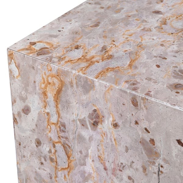 Esher Marble occasional table measuring 52 cm high