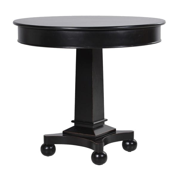 Minor Black Round Dining Table 90 cm
