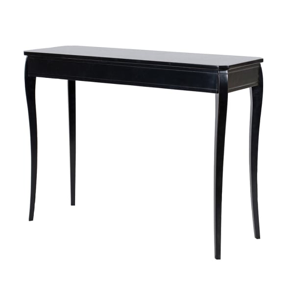 Minor Small black console table 110 cm