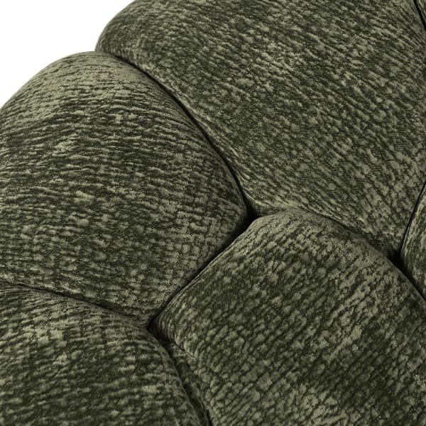Belmore Green Swivel Armchair - 110 cm