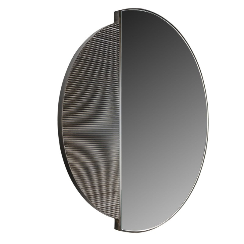 Primrose mirror in an antique bronze finish