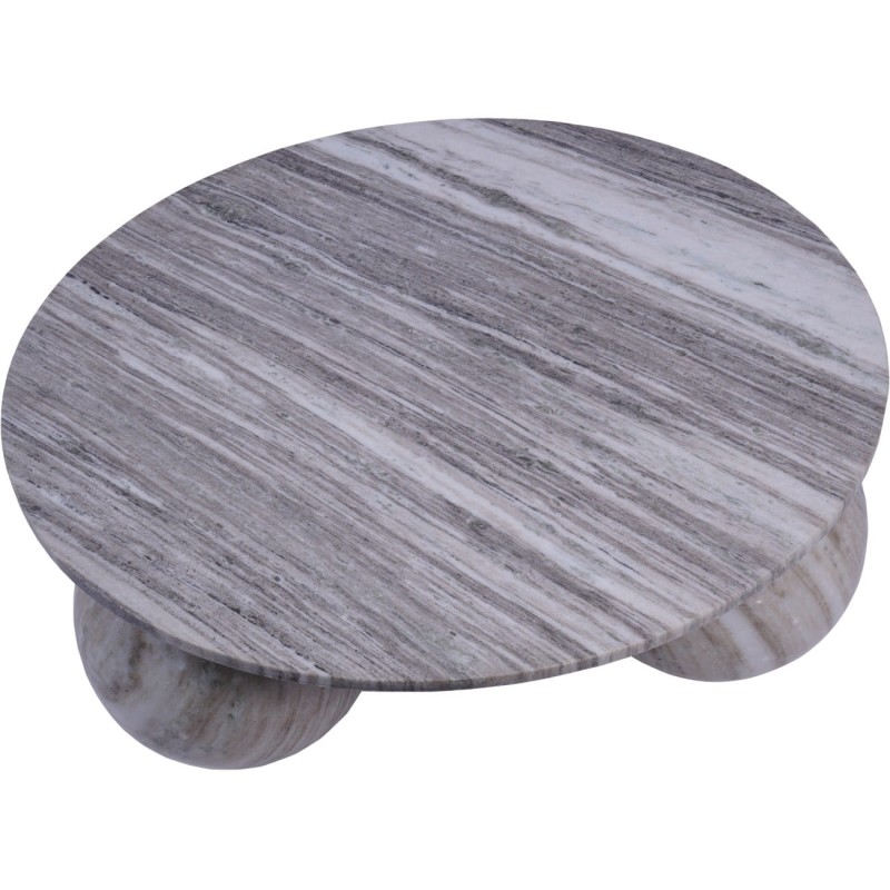 Unique marble coffee table 81 cm Handcrafted marble table