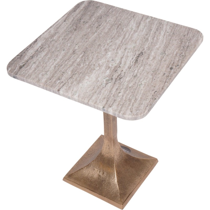 Altea Marble table measuring 43.5 × 43.5 cm