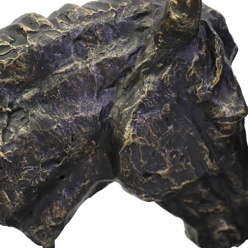 Chelsea Two Horses Sculpture – Bronze Finish, 30 cm