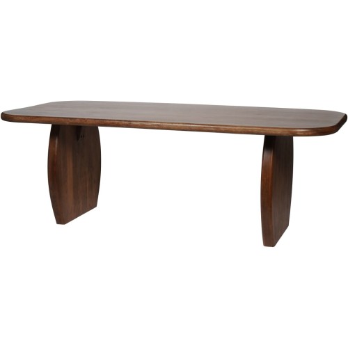 Montpelier Mango Wood Dining Table 220 cm – Dark Brown Rectangular Table