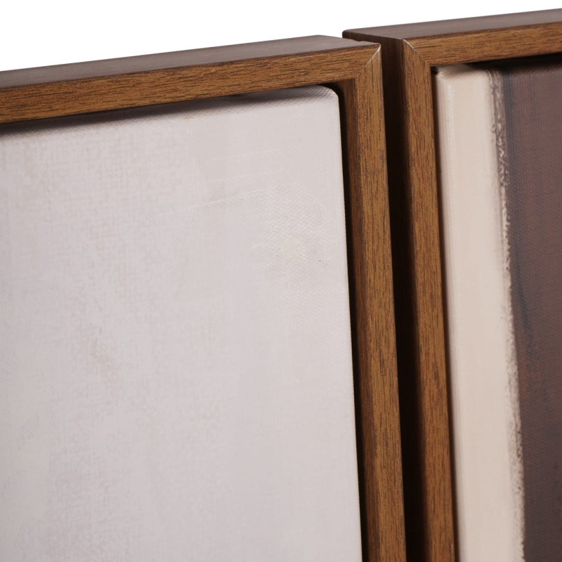 Two-panel canvas art with soft organic shapes