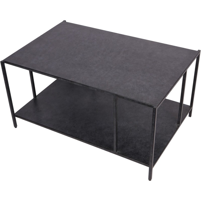 Bromley two-tier metal coffee table