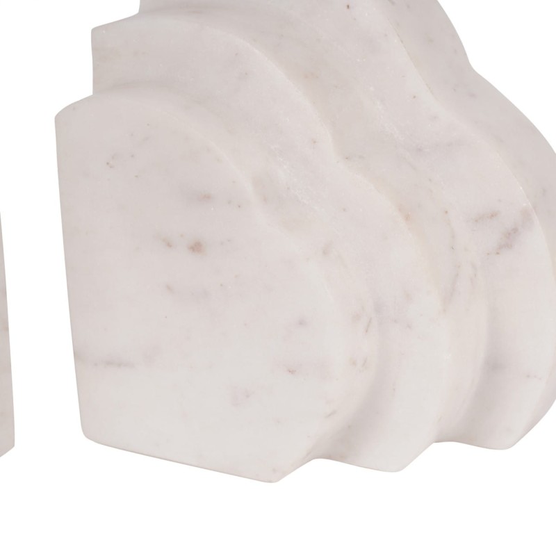 Close-up of the natural stone surface on Cloud bookends