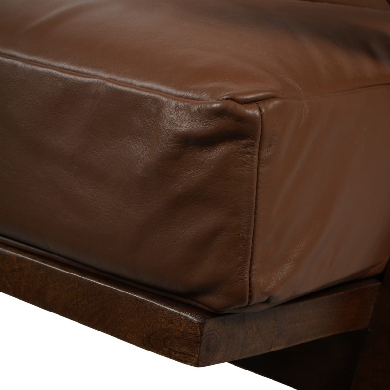 Luxury Brown Leather Armchair – Eccleston Collection