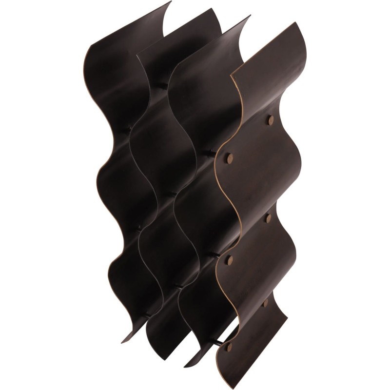 Decorative holder for nine wine bottles