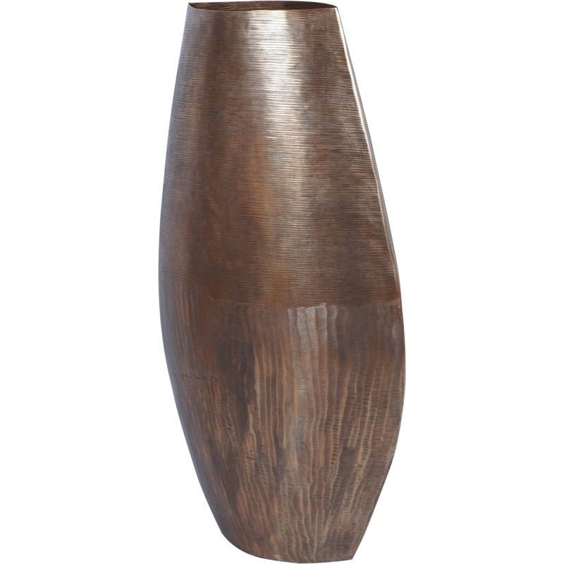 Lyall 100 cm Large Antique Brass Vase – Gold Vase for the Living Room