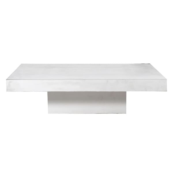 Concrete White Coffee Table – 130x80 cm, Sleek Beton Design