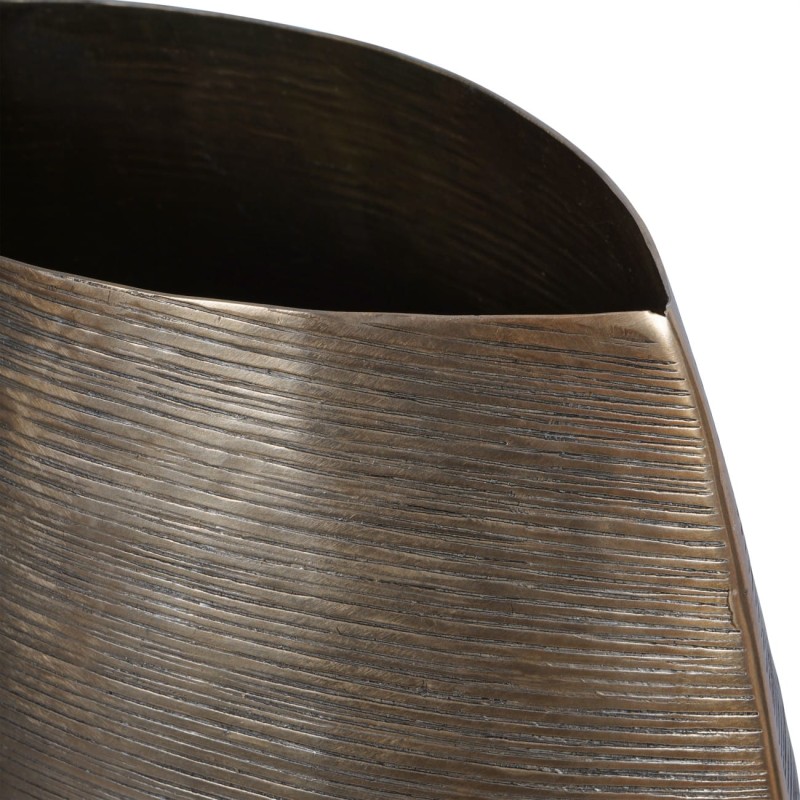 Lyall Large Vase 80 cm – Antique Brass Gold Vase