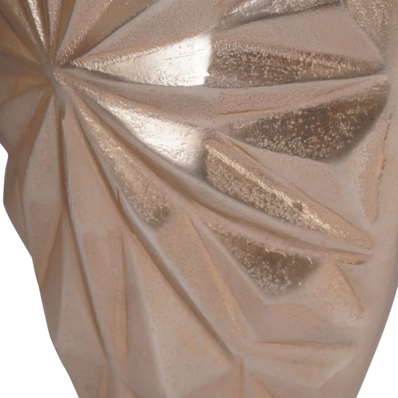 Sunburst Large 40cm Aluminium Vase – Gold Living Room Vase