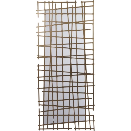 Chiswick Large Decorative Mirror 140 cm with Gold Openwork Frame